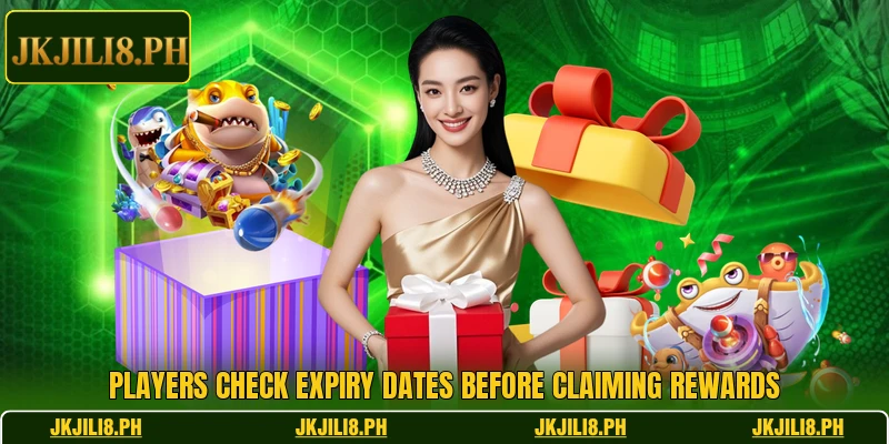 Players check expiry dates before claiming rewards