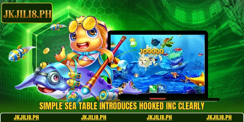 Simple sea table introduces Hooked Inc clearly