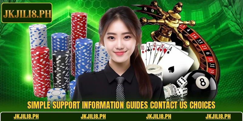 Simple support information guides contact us choices